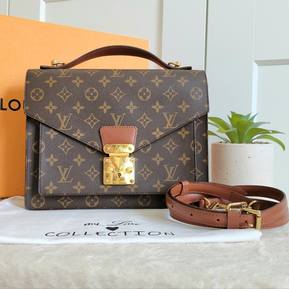 Louis Vuitton Handbags - Very RARE❤️Beautiful Vintage Authentic LV Monceau 28 Crossbody/Shoulder …